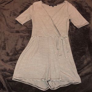 Striped romper